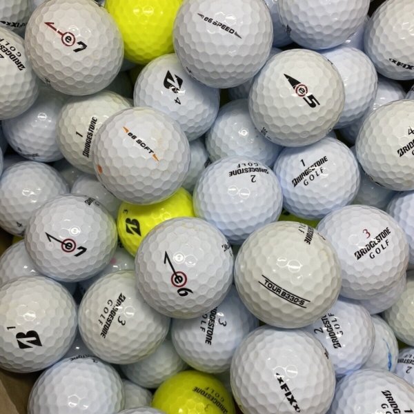 24 Bridgestone MIX Pearl/A Grade Lake Balls (Qty. 24)