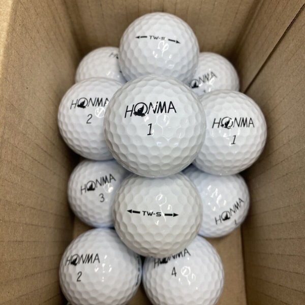 12 Honma TW-S Pearl/Grade A Lake Balls (Qty. 12)
