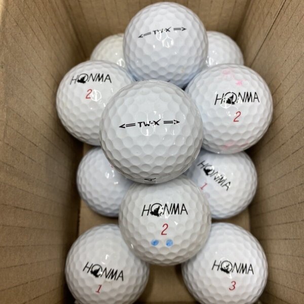 12 Honma TW-X Pearl/Grade A Lake Balls (Qty. 12)
