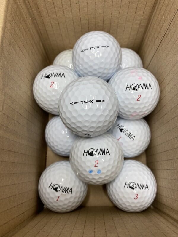 12 Honma TW-X Pearl/Grade A Lake Balls (Qty. 12)