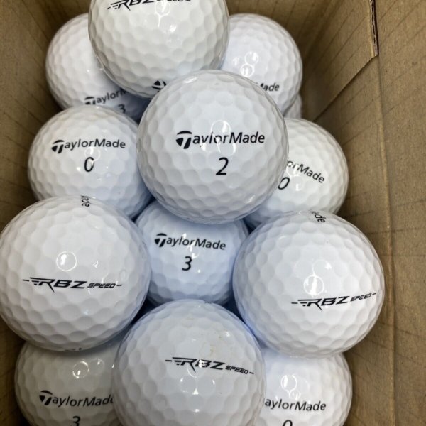 12 Taylormade RBZ SPEED Pearl/Grade A Lake Balls (Qty. 12)