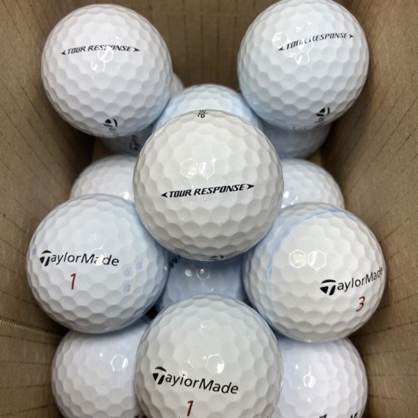 12 TaylorMade Tour Response Pearl/Grade A Lake Balls (Qty. 12)