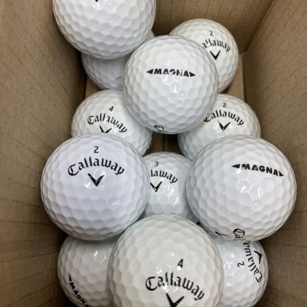 12 Callaway Supersoft MAGNA Pearl/Grade A Lake Balls