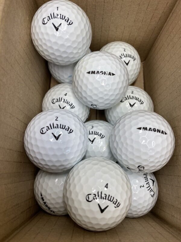 12 Callaway Supersoft MAGNA Pearl/Grade A Lake Balls (Qty. 12)