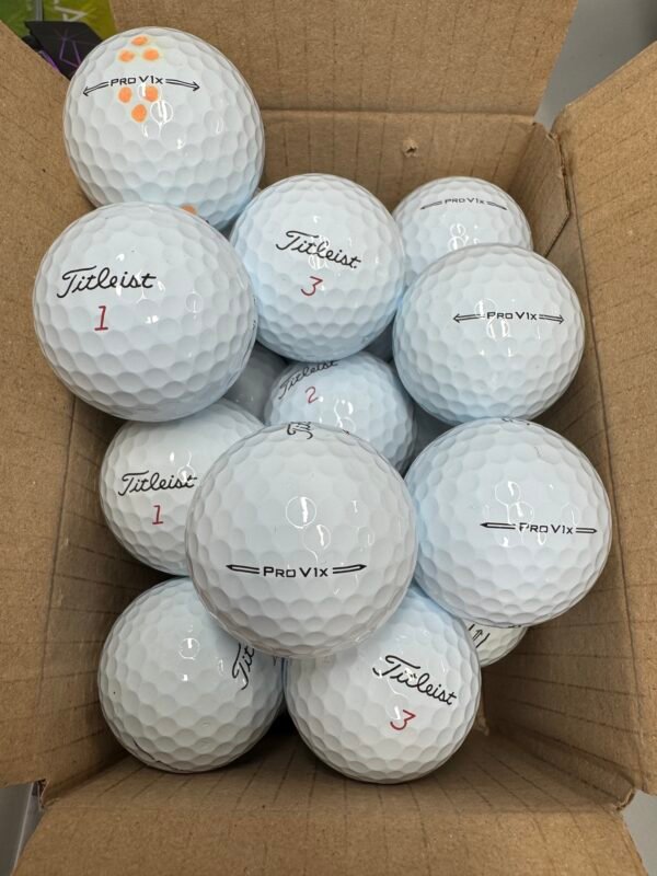 12 TitLEIST PRO V1 X 2023/2024 Pearl/Grade A Lake Balls