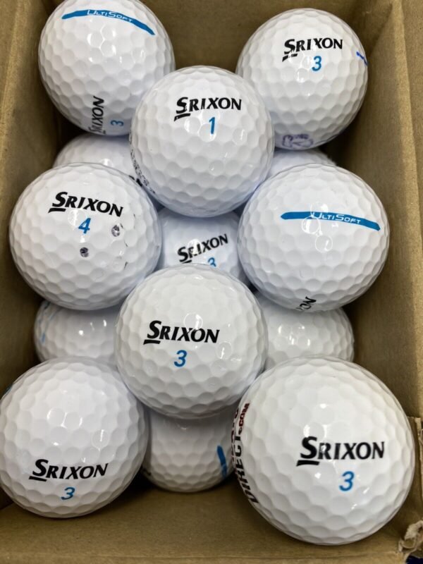 12 Srixon UltiSoft Pearl/Grade A Lake Balls (Qty. 12)