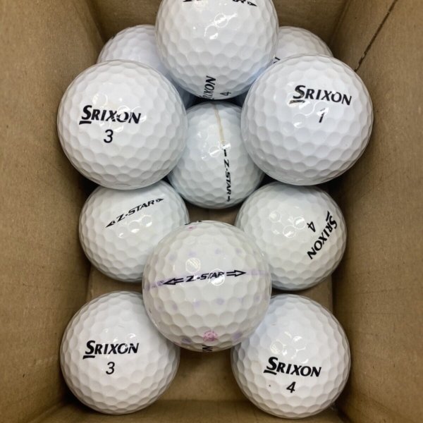 12 Srixon Z-Star Pearl/Grade A Lake Balls (Qty. 12)