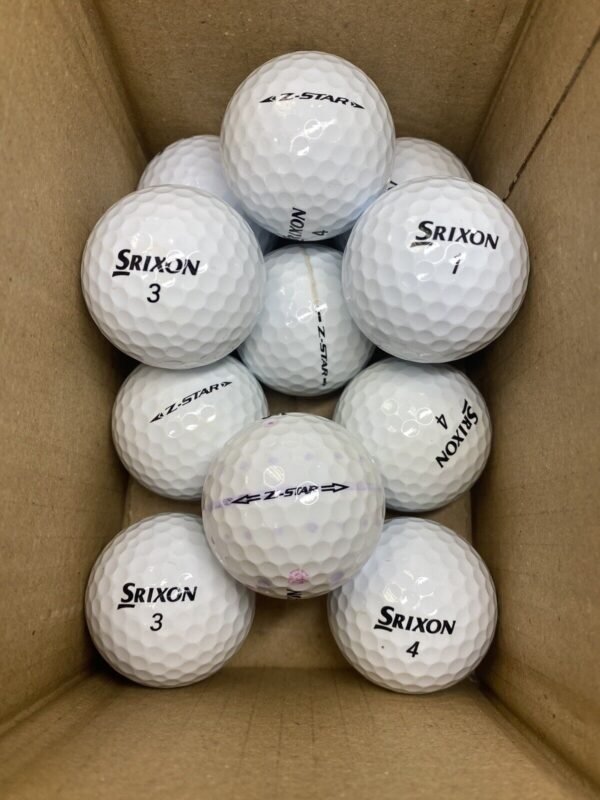 12 Srixon Z-Star Pearl/Grade A Lake Balls (Qty. 12)