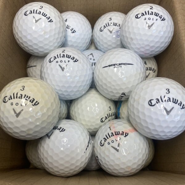 24 Callaway Warbird PLUS Grade B Lake Balls (Qty. 24)