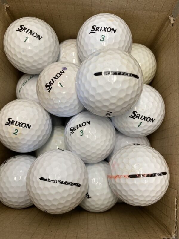 24 Srixon Softfeel B GRADE Lake Balls (Qty. 24)