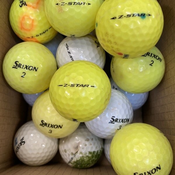 20 Srixon Z Star B GRADE Lake Balls