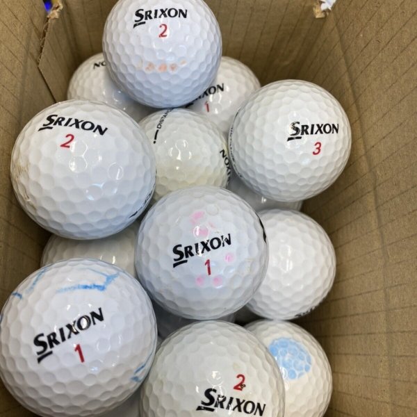 24 Srixon Distance B GRADE Lake Balls (Qty. 24)