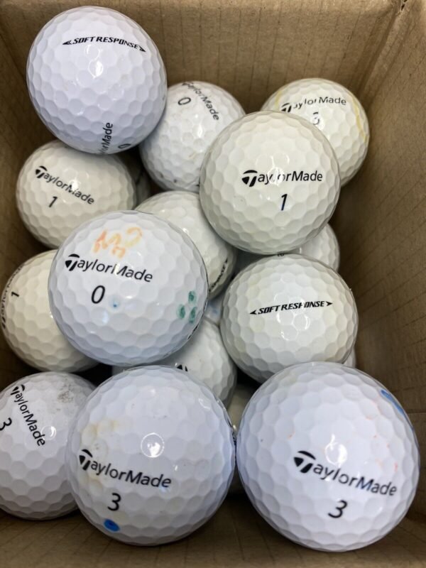 24 Taylormade Soft Response B GRADE Lake Balls (Qty. 24)