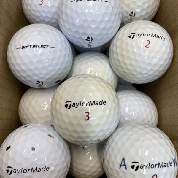 24 Taylormade Soft Select B GRADE Lake Balls (Qty. 24)