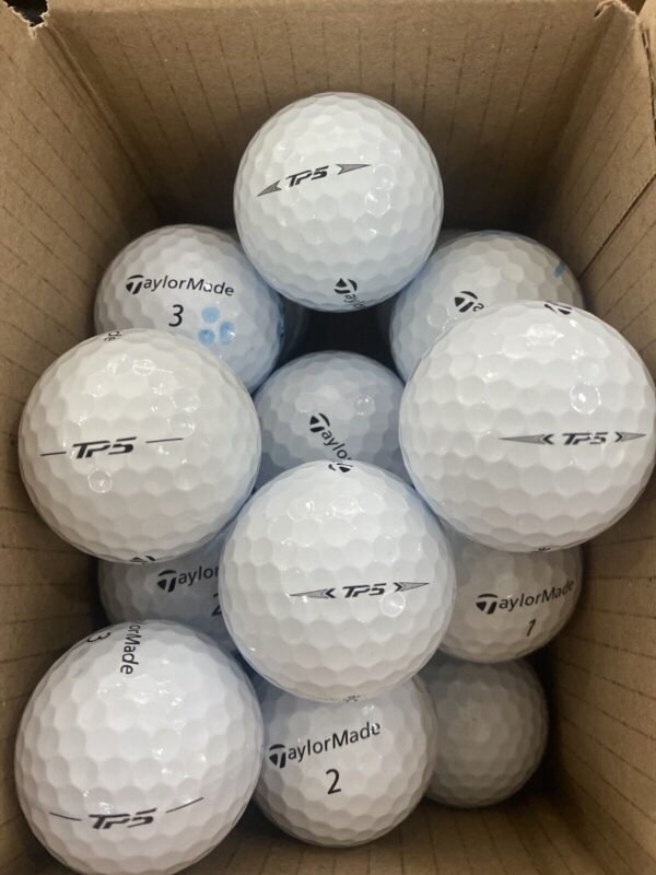 12 Taylormade TP5 Pearl/Grade A Lake Balls (Qty. 12)