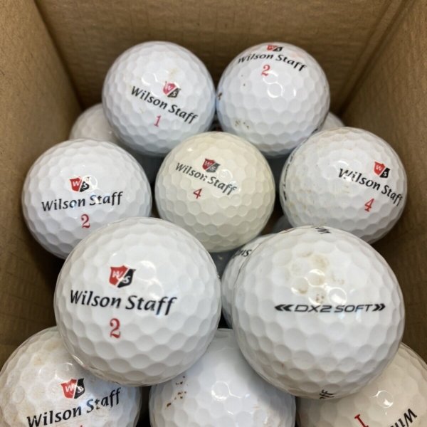 24 Wilson DX2 soft Grade B Lake Balls