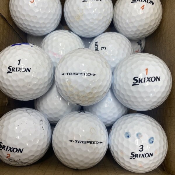 24 Srixon TriSpeed B GRADE Lake Balls (Qty. 24)