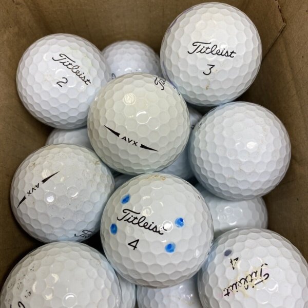 12 Titleist AVX B GRADE Lake Balls (Qty. 12)
