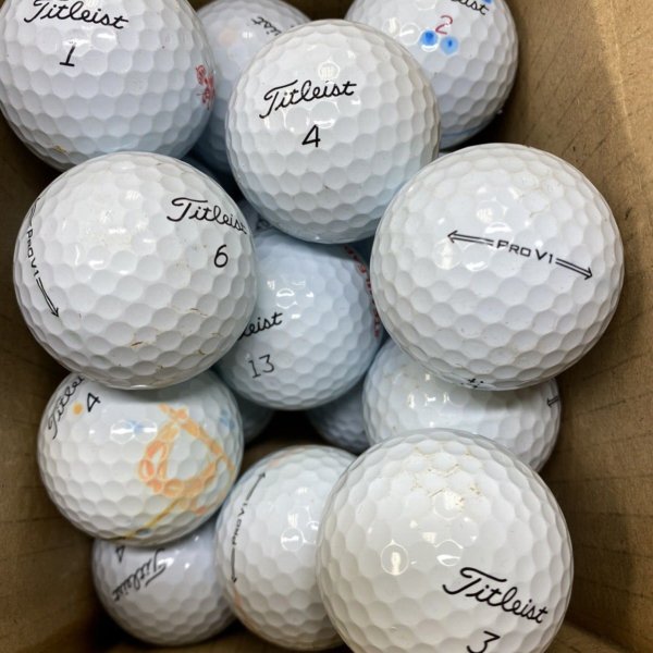 24 Titleist Pro V1 2020/2022B GRADE Lake Balls