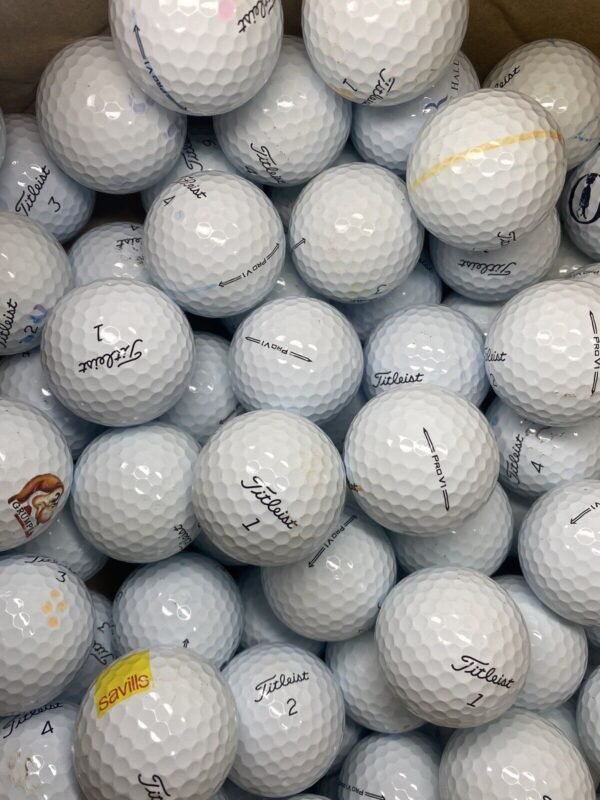 50 Titleist Pro V1 2022/2023 B GRADE Lake Balls