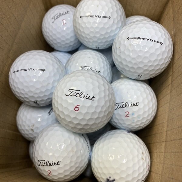 24 Titleist ProV1 VX 2022/2023 B GRADE Lake Balls