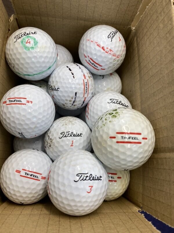 24 Titleist trufeel B GRADE Lake Balls (Qty. 24)