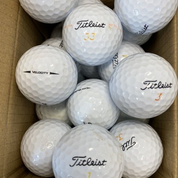 24 Titleist Velocity B GRADE Lake Balls (Qty. 24)
