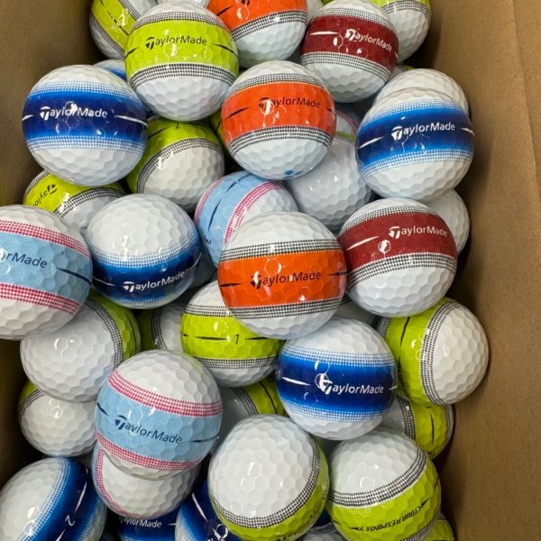 TAYLORMADE TOUR RESPONSE STRIPE PEARL/A GOLF BALLS