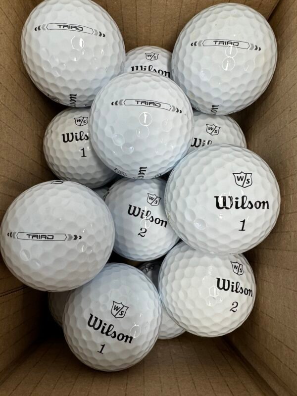 WILSON TRAID PEARL/A GOLF BALLS