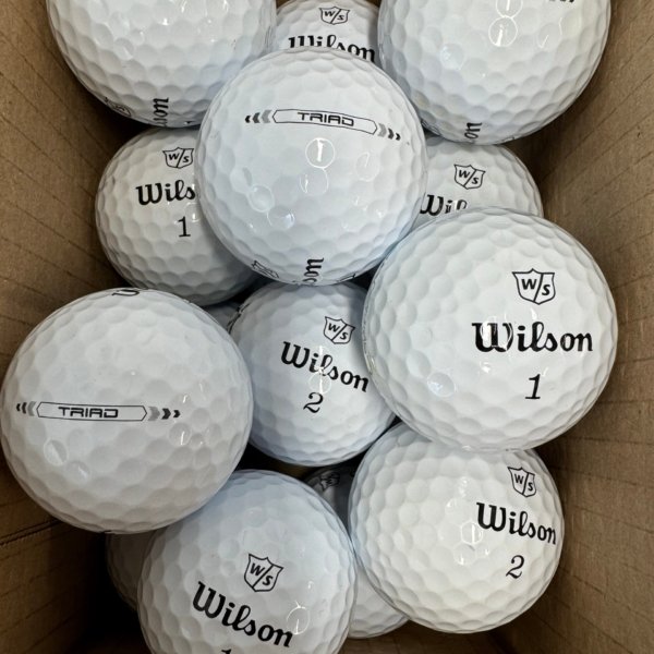 WILSON TRAID PEARL/A GOLF BALLS