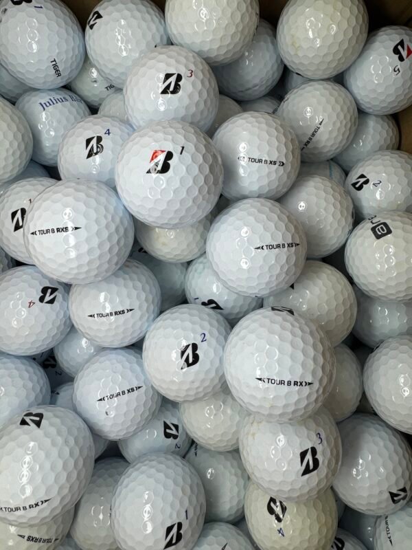 12 BRIDGESTONE TOUR B RXS/XS MIX PEARL/A GOLF BALLS