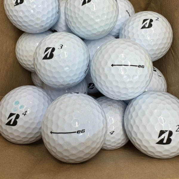 24 BRIDGESTONE E6 2023/2024 B GRADE GOLF BALLS