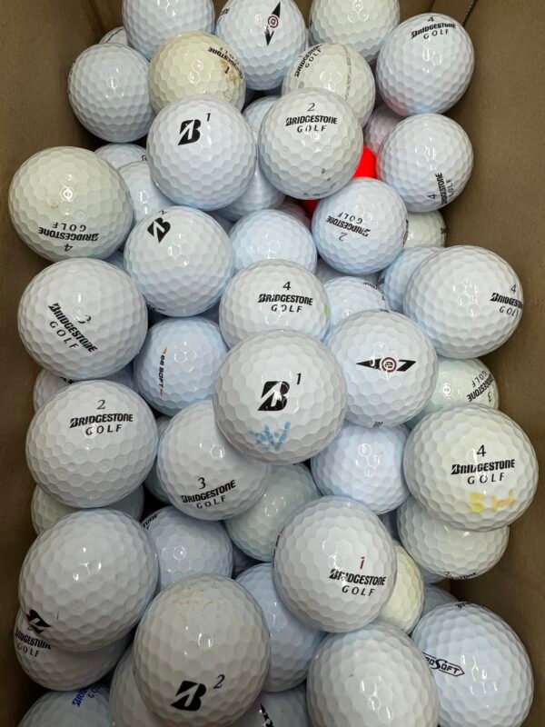 24 BRIDGESTONE MIX PEARL/A GOLF BALLS