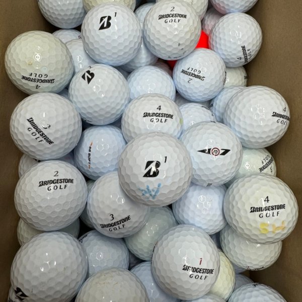 24 BRIDGESTONE MIX PEARL/A GOLF BALLS