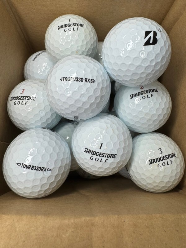 24 BRIDGESTONE B330 RXS/RX/S MIX PEARL/A GOLF BALLS