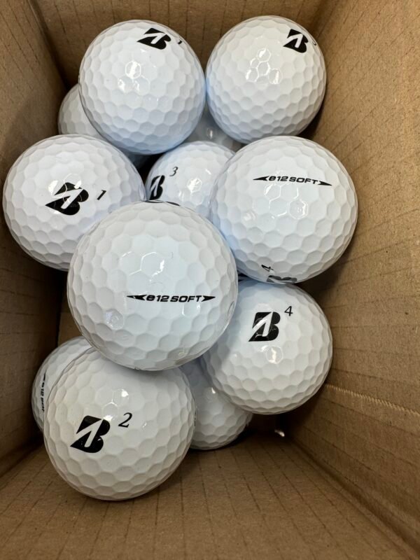 12 BRIDGESTONE E12 SOFT PEARL/A GOLF BALLS