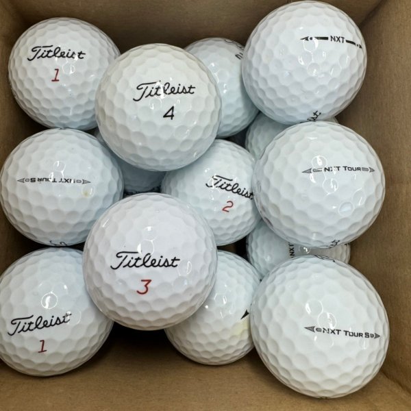 24 TITLEIST NXT TOUR MIX PEARL/A GOLF BALLS