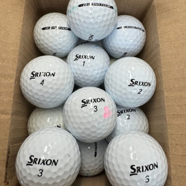 12 SRIXON Q STAR TOUR PEARL/A GOLF BALLS