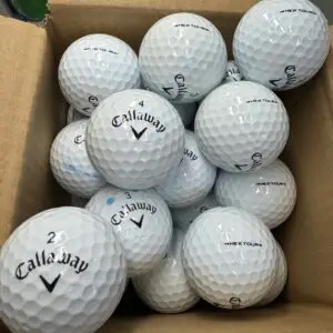 24 CALLAWAY HEX TOUR PEARL/A GOLF BALLS