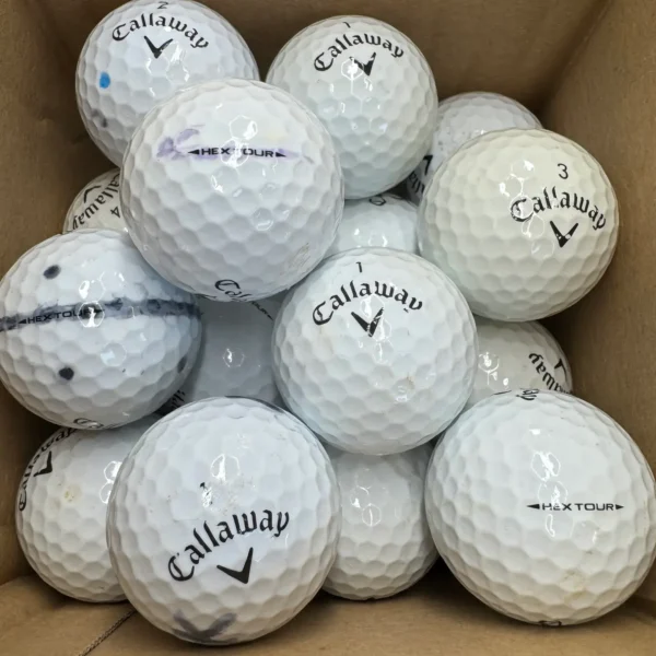 24 CALLAWAY HEX TOUR B GRADE GOLF BALLS