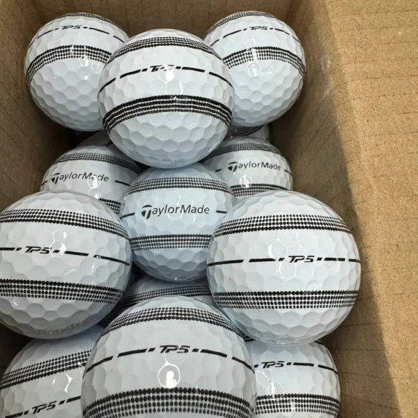 12 TAYLORMADE STRIPE TP5 PEARL/A