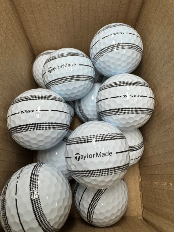 12 TAYLORMADE STRIPE TP5X/TP5 MIX PEARL/A
