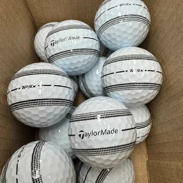 12 TAYLORMADE STRIPE TP5X PEARL/A