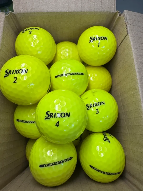 12 SRIXON Q STAR TOUR YELLOW PEARL/A GOLF BALLS